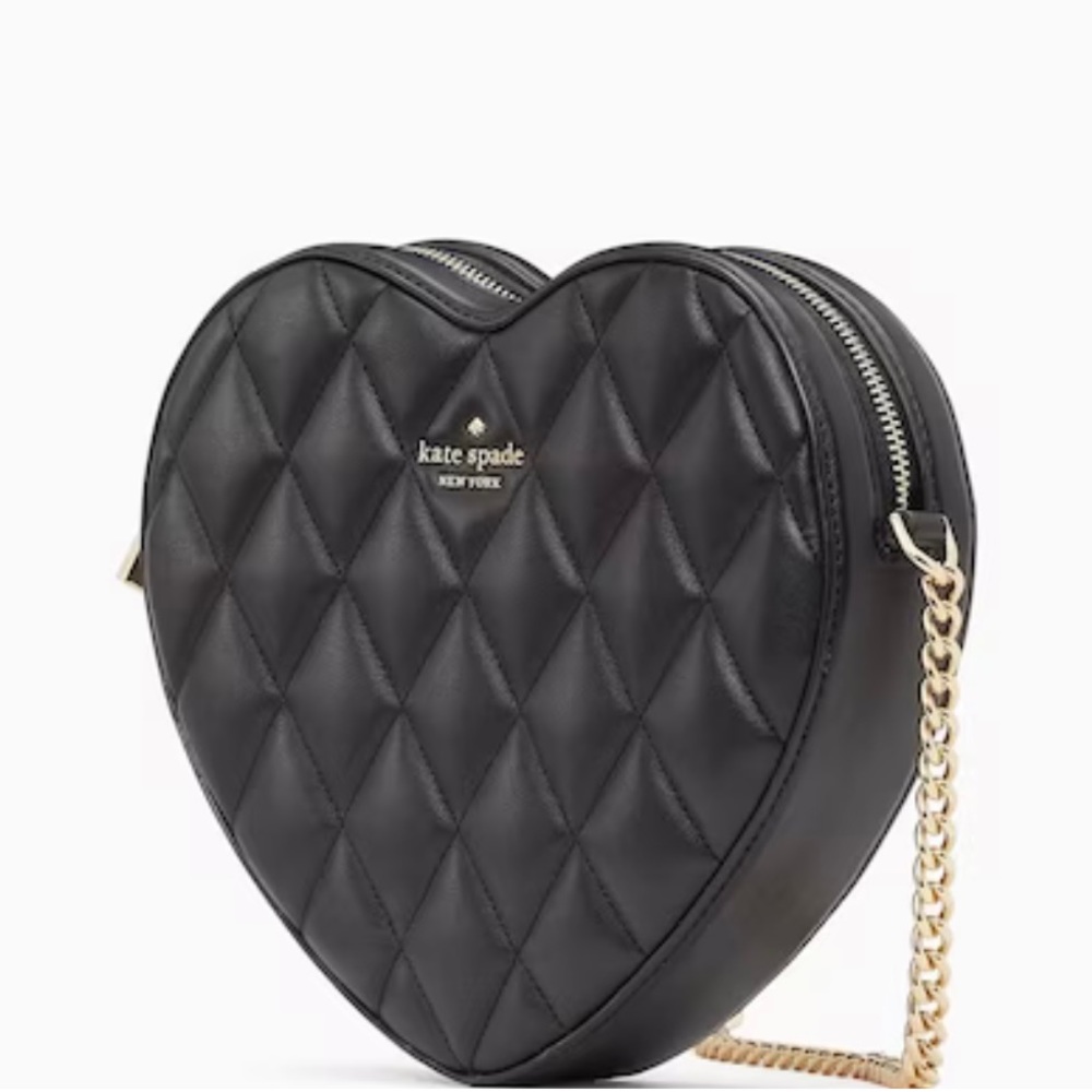 Love Shack Quilted Heart Crossbody Purse